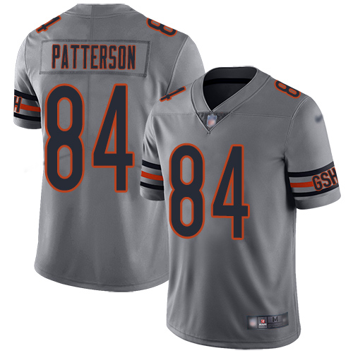 Chicago Bears Limited Silver Men Cordarrelle Patterson Jersey NFL Football #84 Inverted Legend->youth nfl jersey->Youth Jersey